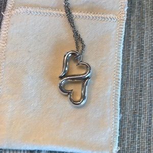 James Avery double heart charm